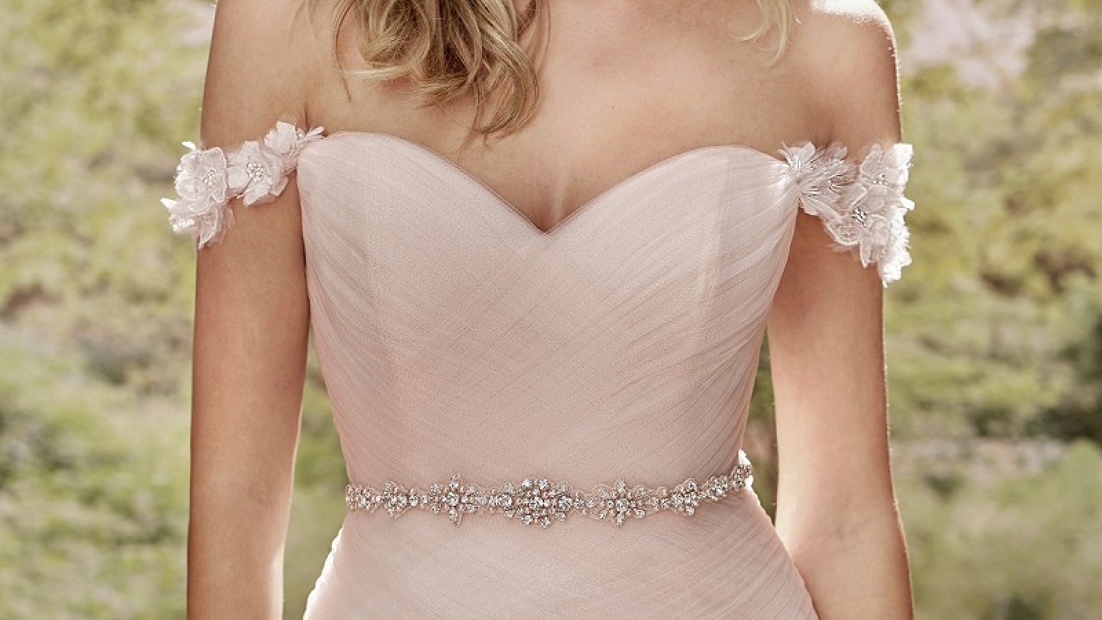 Wedding dresses with a belt