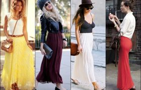 Shoes to wear with long skirts