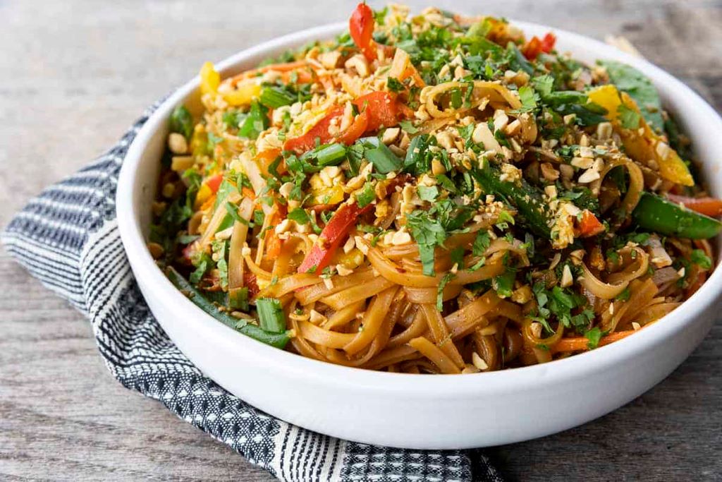 Do you cook rice noodles before stir frying?